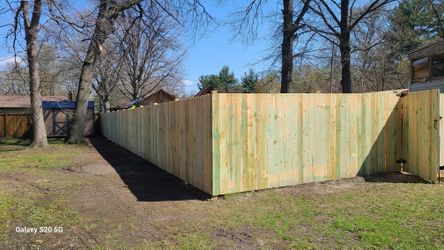 Fences .wood And Vinyl.