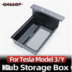 Car ABS Baymax Tesla storage box Central Interior Accessories