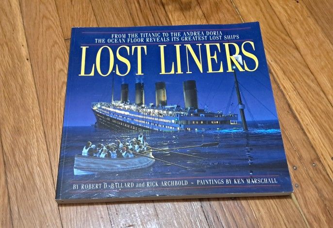 New BIG Book On Lost Liners Ships