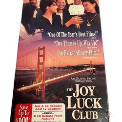 The Joy Luck Club (VHS, 1993) Oliver Stone, / Brand New Sealed  Immerse yourself in the world of Chinese-American culture with the critically acclaime
