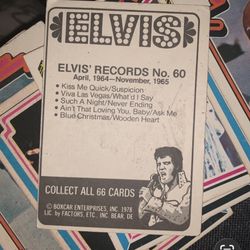 ELVIS CARD COLLECTION 