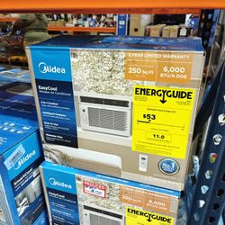 Midea 6,000 BTU Easy Cool Window AC
