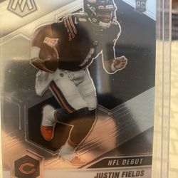 2021 Panini Mosaic Justin Fields Rookie