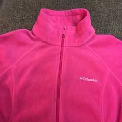 Women’s large Columbia fleece jacket