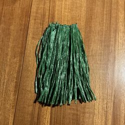 Vintage Barbie #1695 Barbie In Hawaii GREEN HULA GRASS SKIRT Doll Fashion 