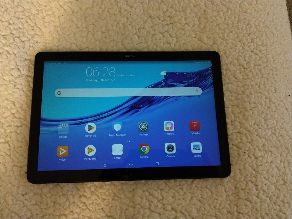 Black Tablet Huawei