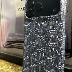 Goyard Inspired Case