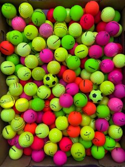 50pcs Mix Colored Callaway.. In good condition clean and ready to use