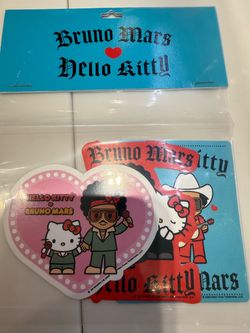 Bruno Mars x Hello Kitty Sticker Pack