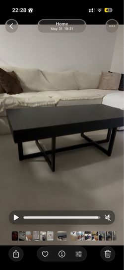 Coffee table brown