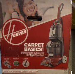 Hoover Carpet Basics Power Scrub Deluxe Carpet Washer