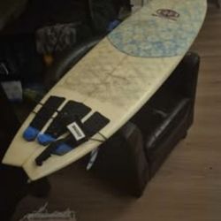 6"2 Bob B Surfboard 