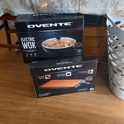 Electic Wok And Griddle