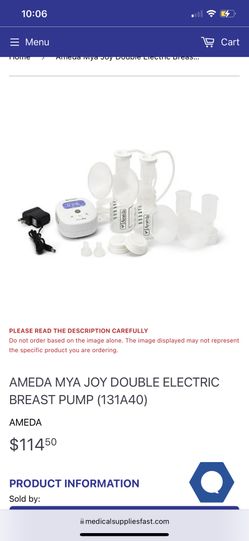 Mya Joy Double Electric Breast Pump