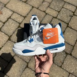 Jordan 4 Military Blue