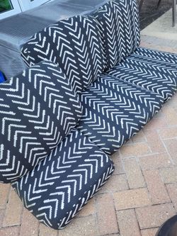 Cushions with back