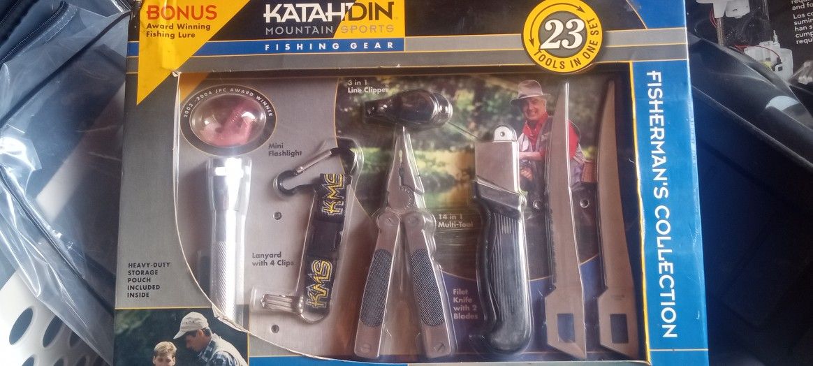 23 Toll In One Set Fishing Gear Never Opened Brand New