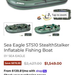 Sea Eagle Fishing Boat 