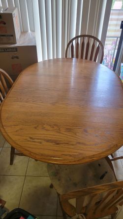 Dining table