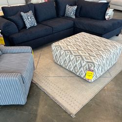 Two piece sectional