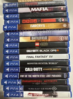 PS4 And PSVR Compatible Games 