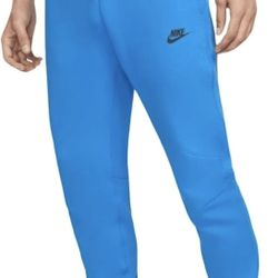 Nike Tech Joggers (Light Photo Blue/Black) Medium & Large