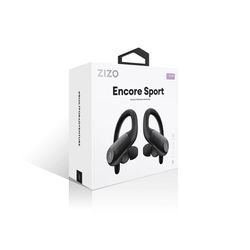 Zizo Encore Sport Bluetooth Active Wireless Earbuds Black