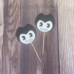 Bendy Cupcake Toppers