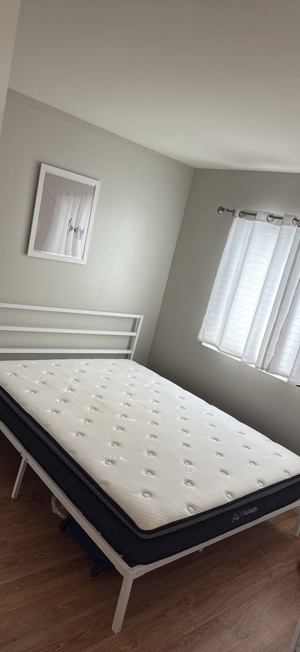 Queen Mattress And Bed frame