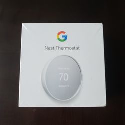 Google Nest Thermostat Programmable WiFi Latest Model - Snow Mirror Finish