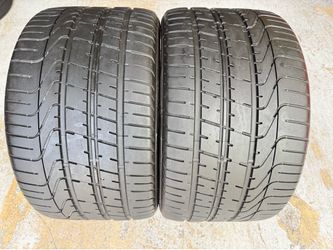 Two Tires 295/30/19 Pirelli P Zero with 85% Left like new pair • BEST VALUE
