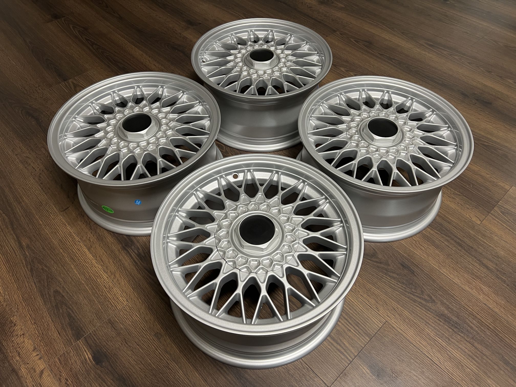 15" BMW E30 Euroweave Style Wheels (4x100 15x7 ET24)