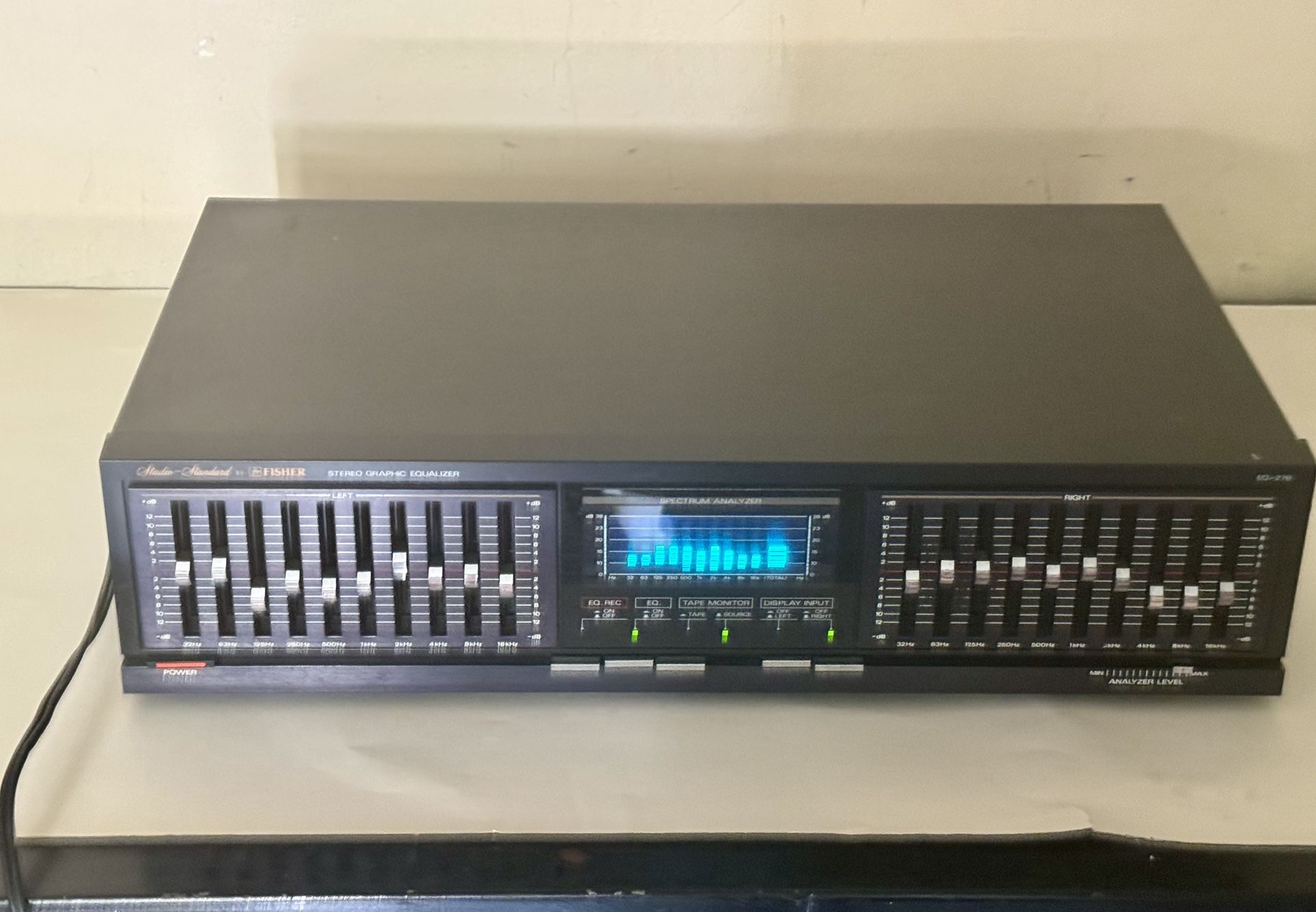 Fisher EQ276 100W 10 Bands Stereo Graphic Equalizer(Working) for Sale