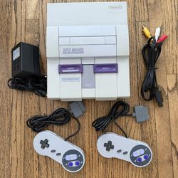 Super Nintendo SNES System