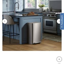 Kohler 13Gallon Kitchen Step Trash Can