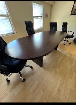 Racetrack Oval Conference Table