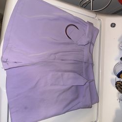 Purple Dress Shorts