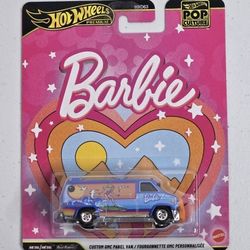 Hot Wheels Pop Culture Barbie Custom GMC Panel Van 1:64 Diecast New 2026