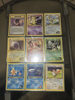 1st Edition Pokémon Cards