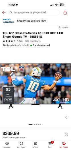 65 inch tv