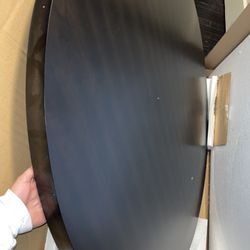 Luis Round Wood Dining Table (just the table top no legs/base)