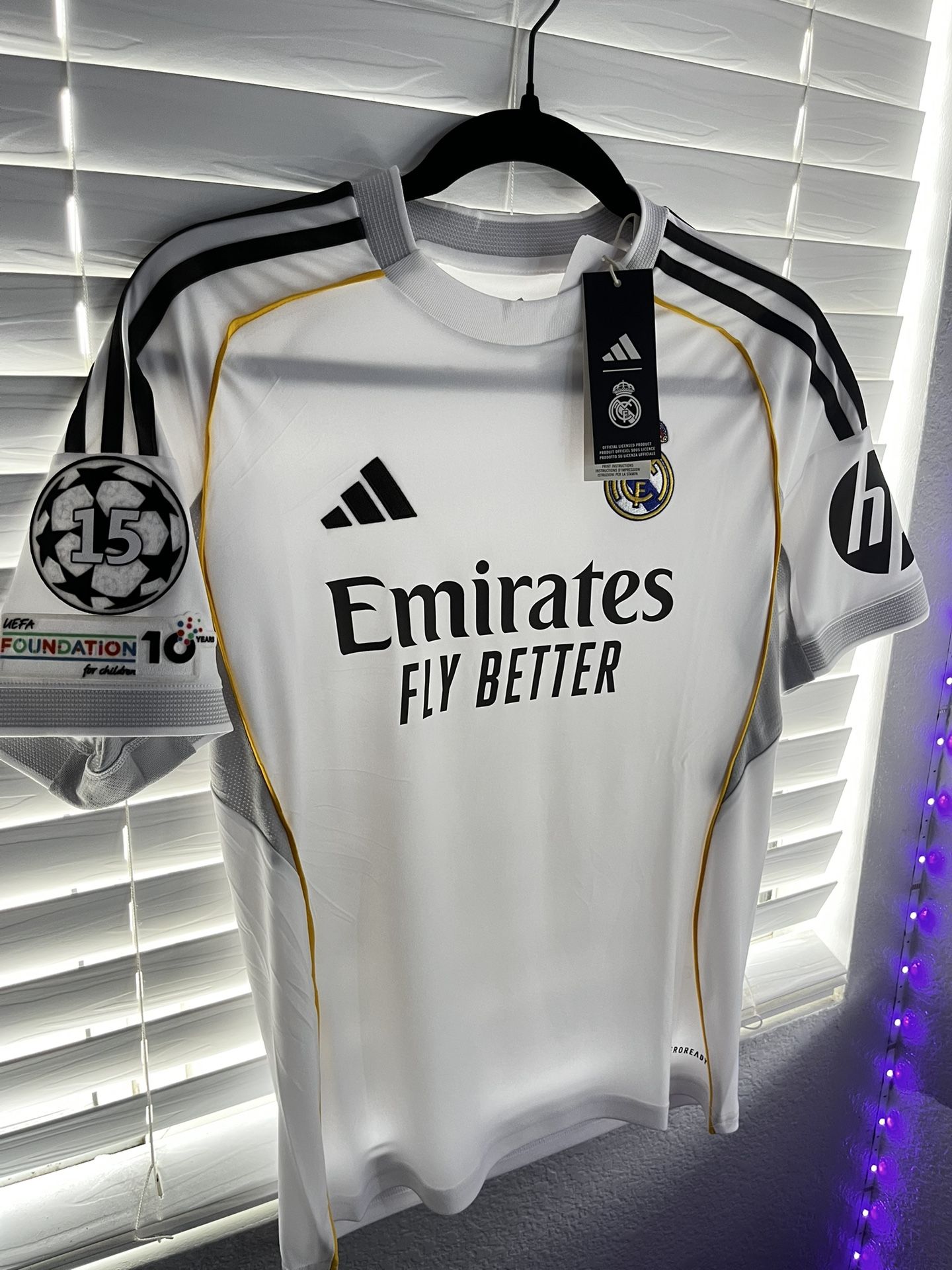 NEW REAL MADRID YOUTH JERSEY