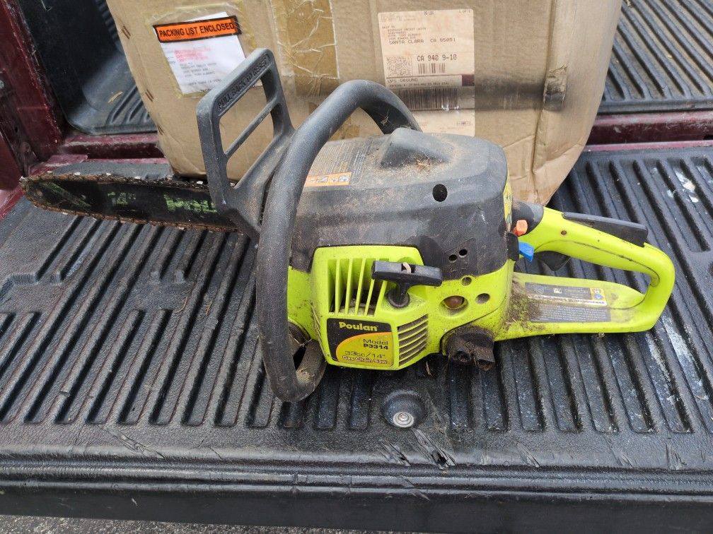 Poulan 14" Chain Saw