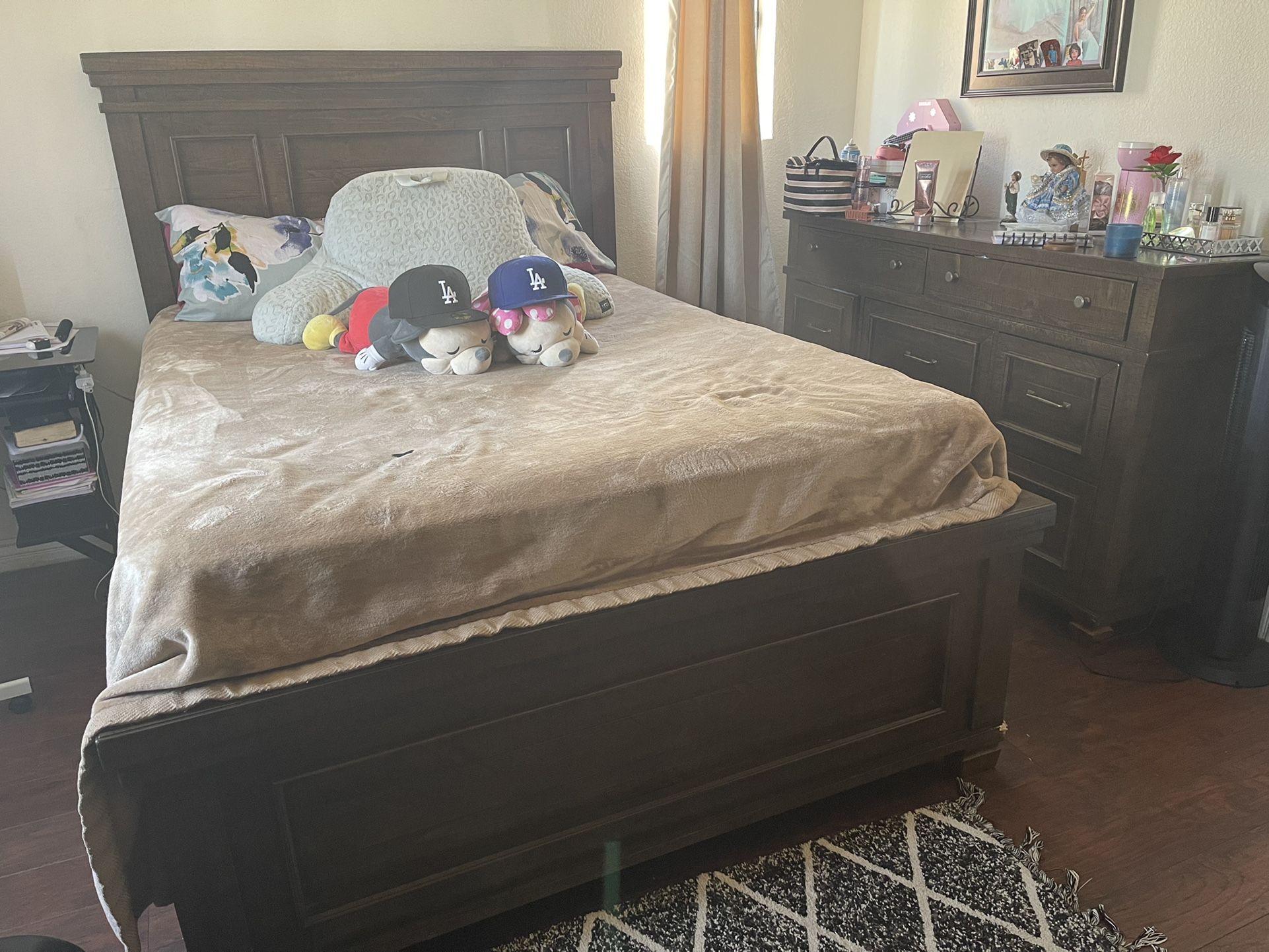 Bed Frame Solid Wood 