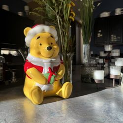 Disney - Winnie the  Pooh Christmas Cookie Jar
