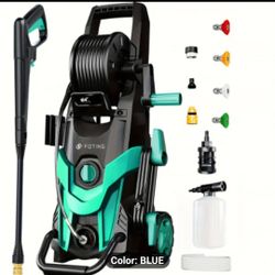 Electric Pressure Washer Blue