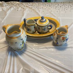 Henriot Quimper Set