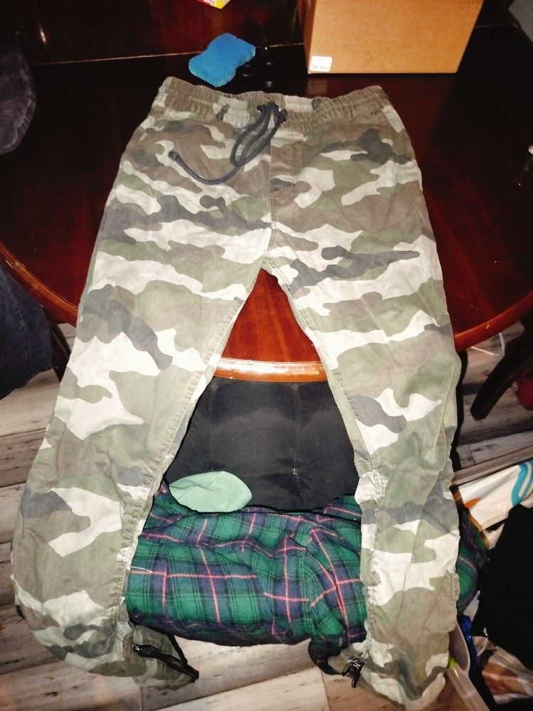 H&M Camo Pants