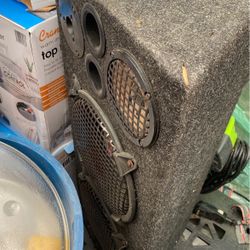 Pyle Double Speakers