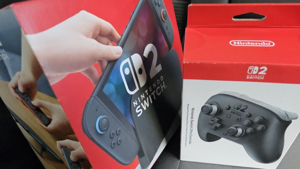 Nintendo Switch2 + Pro Controller